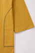 Reversible coat with front embroidered pocket